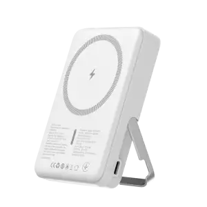 Зовнішній акумулятор ATRIA PD20W USB-C 15W Wireless MagSafe 10000mAh white WPD-W57 UA