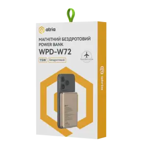 Зовнішній акумулятор ATRIA PD20W WPD-W72G UA