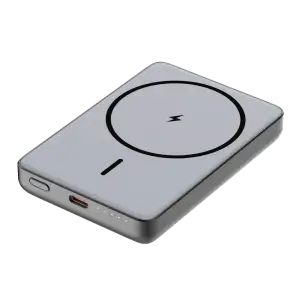 Зовнішній акумулятор ATRIA PD20W USB-C 15W Wireless MagSafe 10000mAh black WPD-W72B UA
