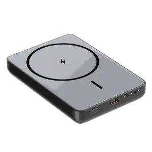 Зовнішній акумулятор ATRIA PD20W USB-C 15W Wireless MagSafe 10000mAh black WPD-W72B UA