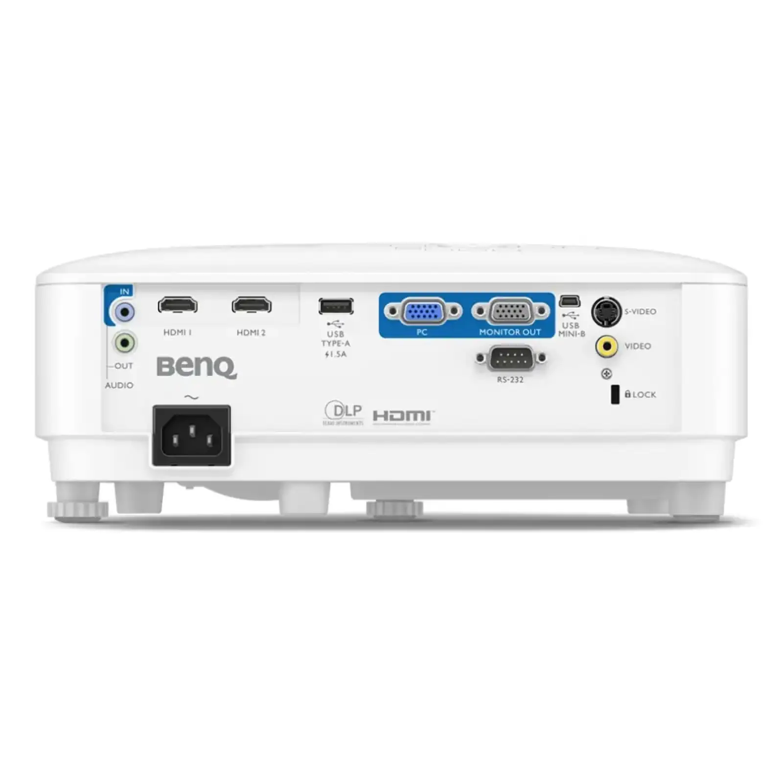 Проектор BENQ MW560(WXGA,4000Lm,20000:1,1.55~1.7:1,5.5/ 10/15,VGA,HDMI,RCA,S-Video,UCB,RS232,10W) 9H.JNF77.1JE UA