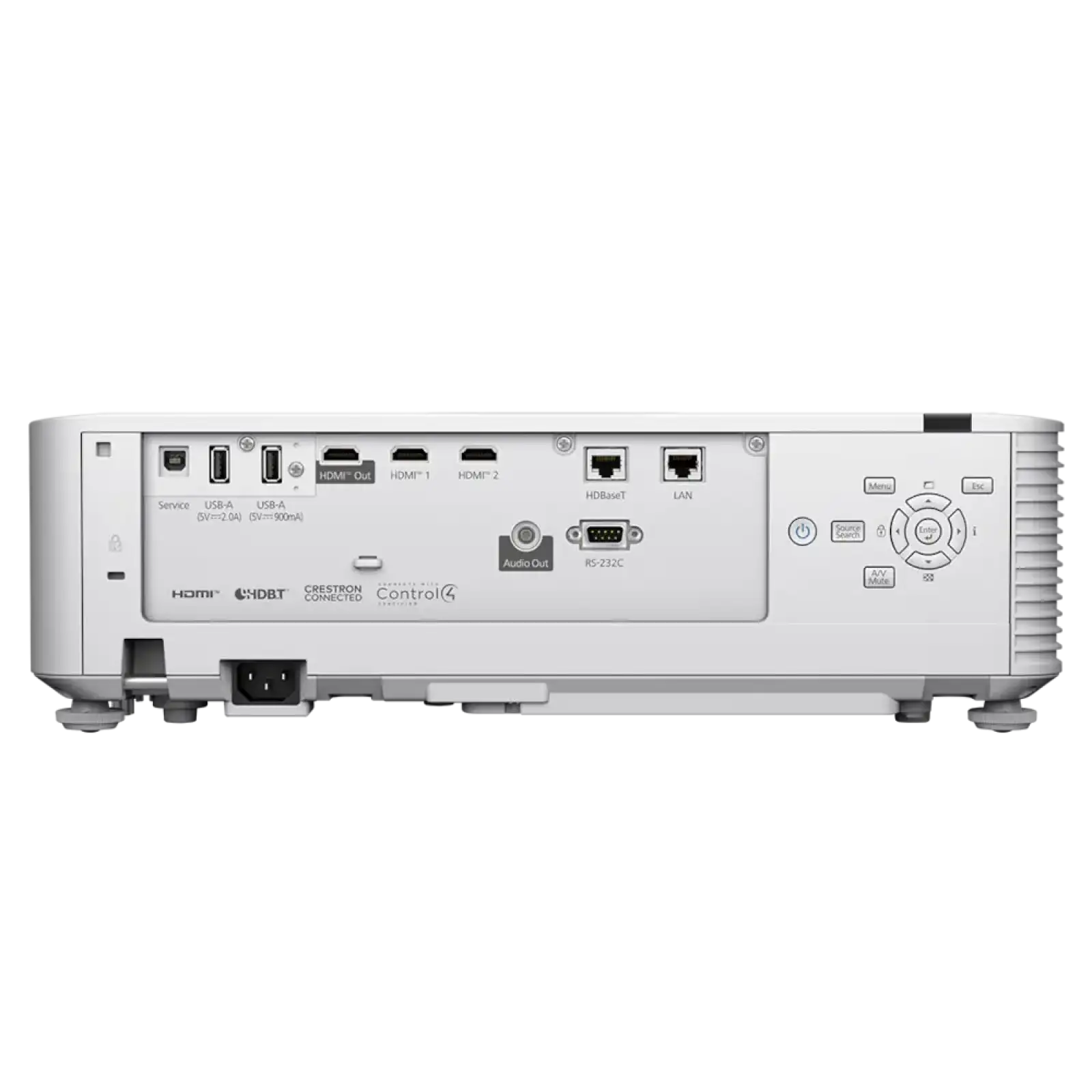Проєктор EPSON EB-L890E (Laser, 3LCD,WUXGA,8000Лм,500000 0:1, 1.5-1.7:1, 20/30, HDMI, USB, VGA, RS232, RJ45 V11HB24080 UA
