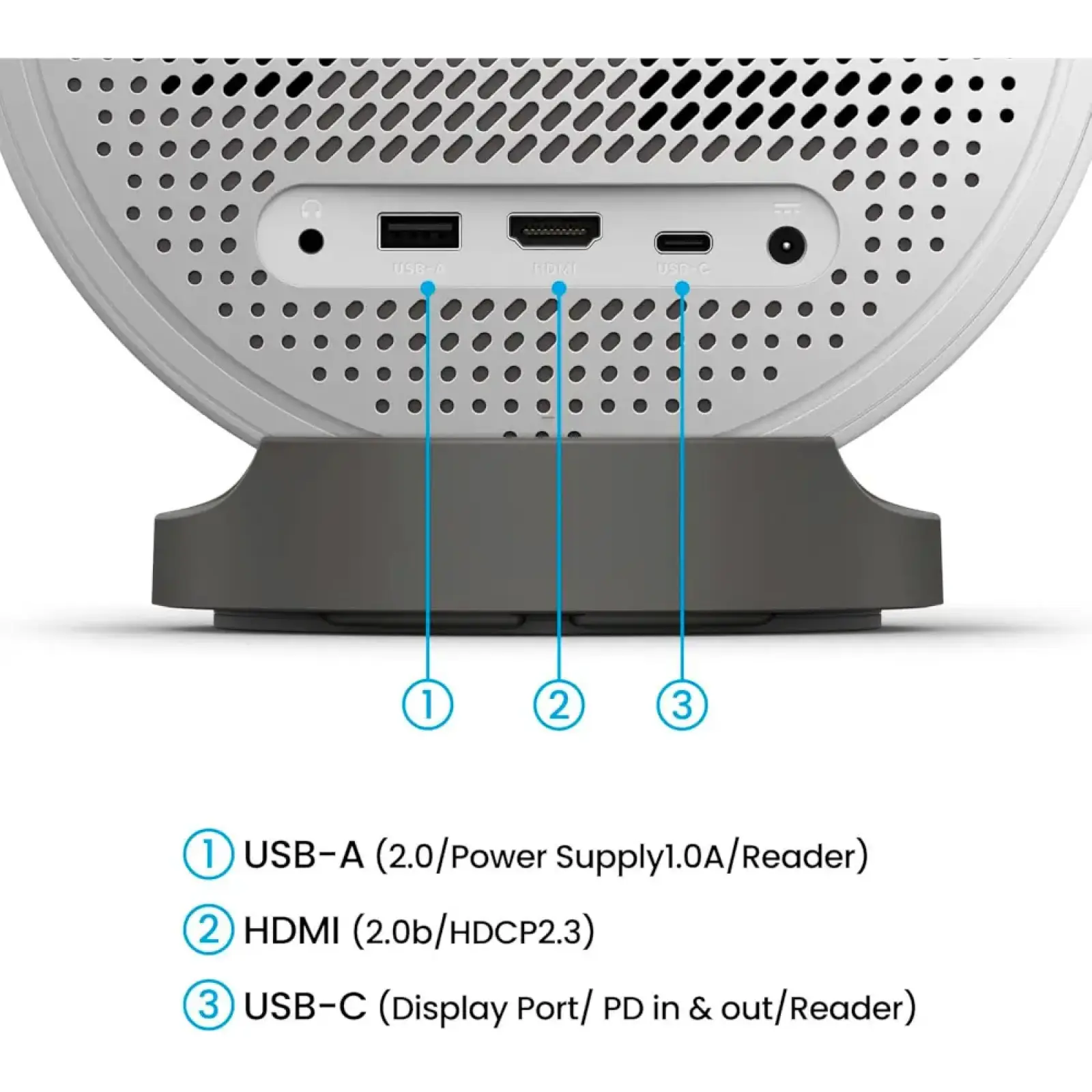 Портативний проектор BENQ GV50 9H.JSR77.59E UA