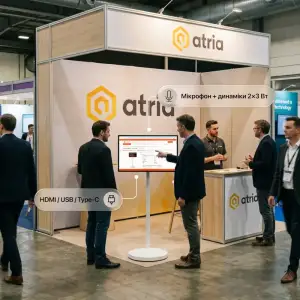 Інтерактивний мобільний стенд ATRIA 32