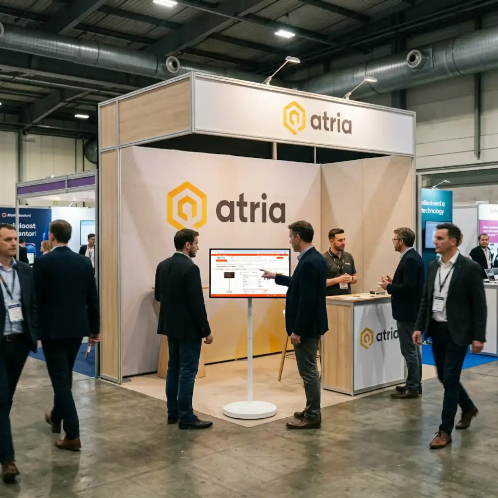 Інтерактивний мобільний стенд ATRIA 32
