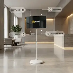 Інтерактивний мобільний стенд ATRIA 24