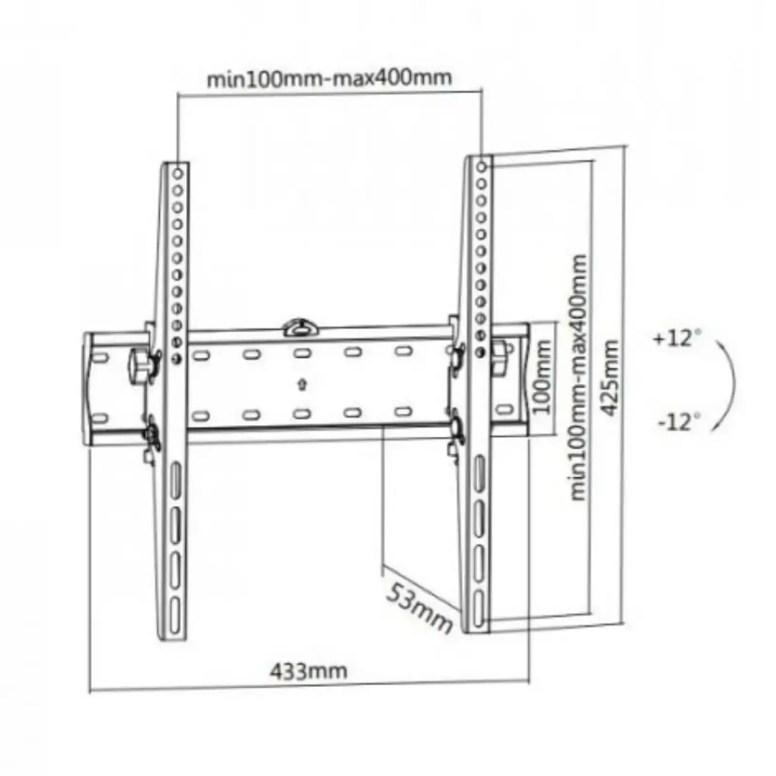 Кріплення для ТВ ITECH настінне PB4T 32