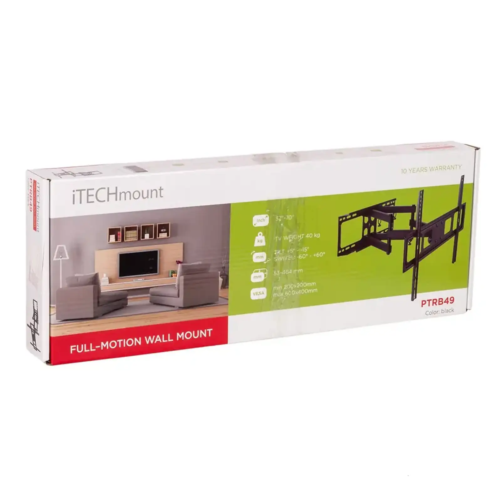 Кріплення для ТВ ITECH настінне PTRB49 37
