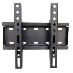 Крепление для телевизора CHARMOUNT настінне TV02T, 23"-43" до 35 кг, VESA від 50x50 до 200x200, кут нахилу - TV02T Black UA