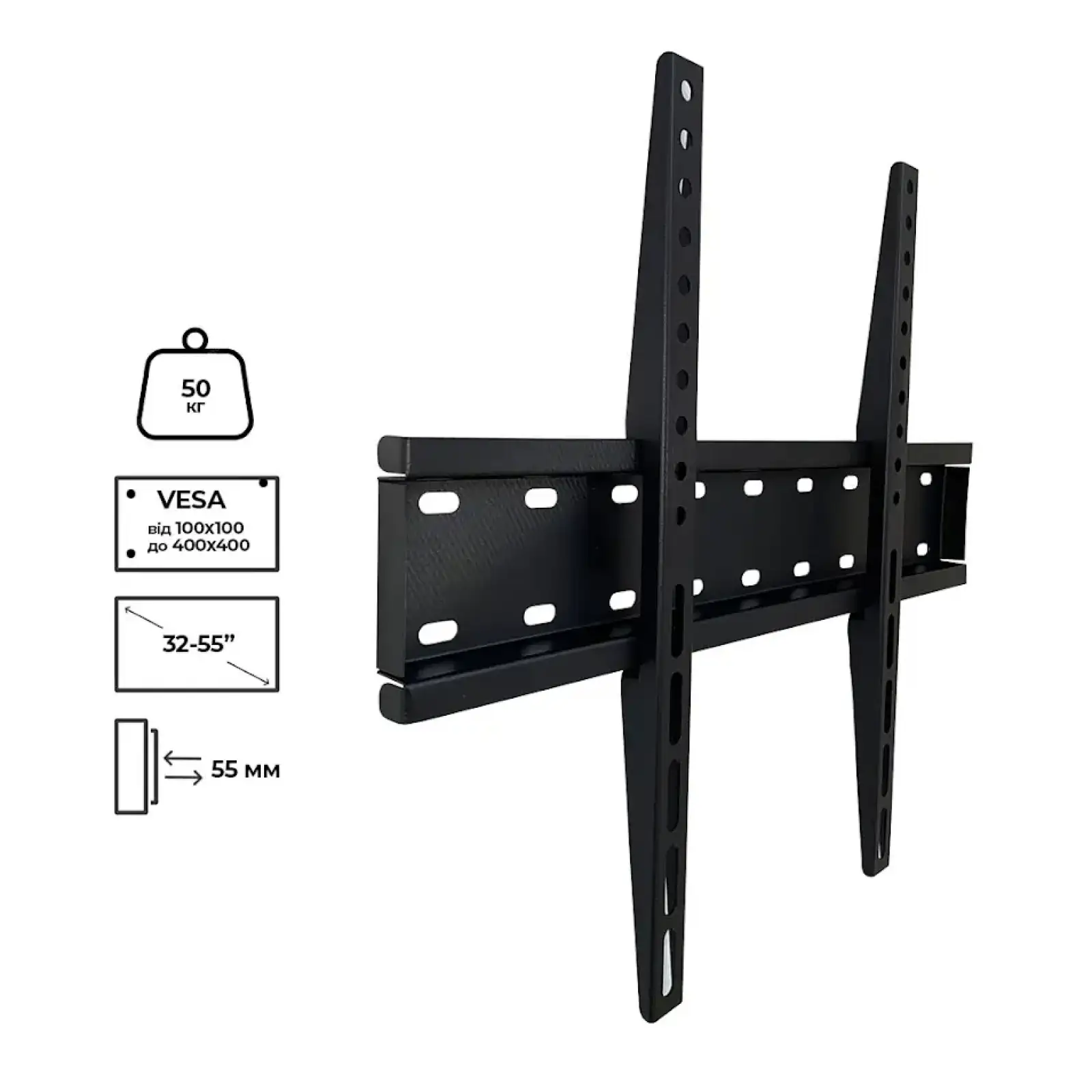 Крепление для телевизора CHARMOUNT настінне TV04F, 32