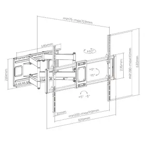 Кронштейн ITech PTRB-95, 60