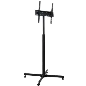 Презентаційна стійка підлогова SECTOR T14 Black, 1 9"-55", до 30 кг, VESA від 100х100 до 400x400 мм UA