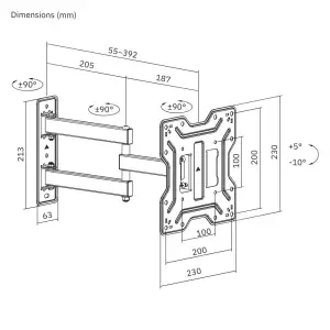 Кронштейн ITech LCD223 UA