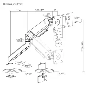 Кронштейн ITech LDT115-C012E UA