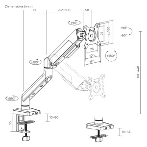 Кронштейн ITech LDT117-C012E UA