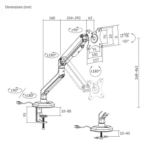 Кронштейн ITech LDT63-C012GL UA