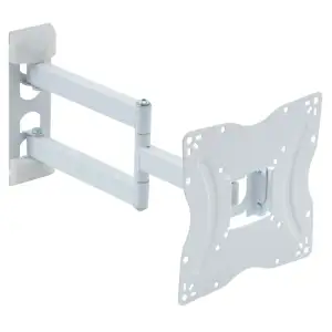 Кріплення для телевізора SECTOR ТV3 WHITE, 13"-55", до 30 кг, VESA від 75*75 до 200*200, Поворот: -90°~+90° TV3 White UA