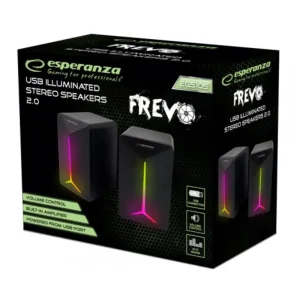 Колонки Esperanza EGS105 2.0 Led Rainbow Frevo UA