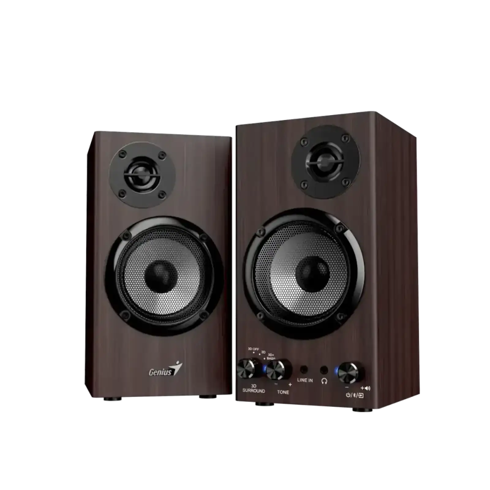 Акустическая система GENIUS SP-HF520BT Dark Brown 31730054401 UA