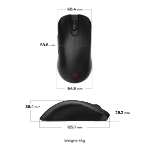 Миша Zowie FK2-DW Black (9H.N4MBE.A2E) UA