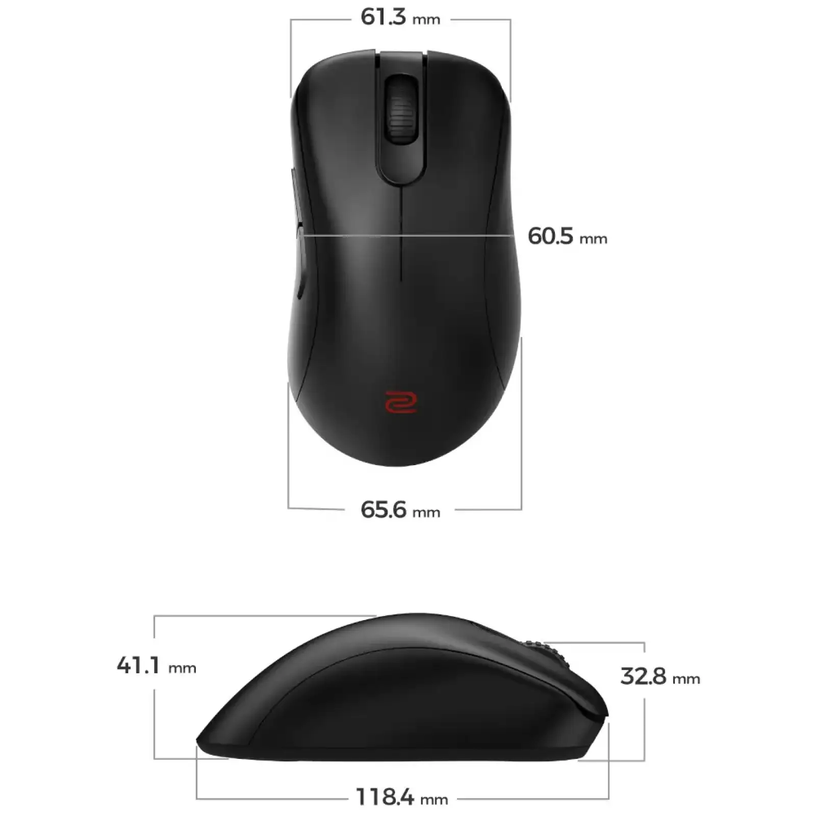 Миша Zowie EC3-DW Black (9H.N4WBE.A2E) UA