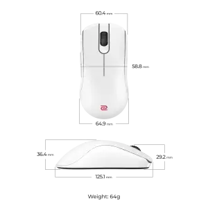 Миша Zowie FK2-DW Glossy Edition (9H.N4MBE.A3E) UA