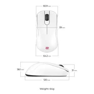 Мышь Zowie S2-DW Glossy Edition (9H.N4NBE.A3E) UA