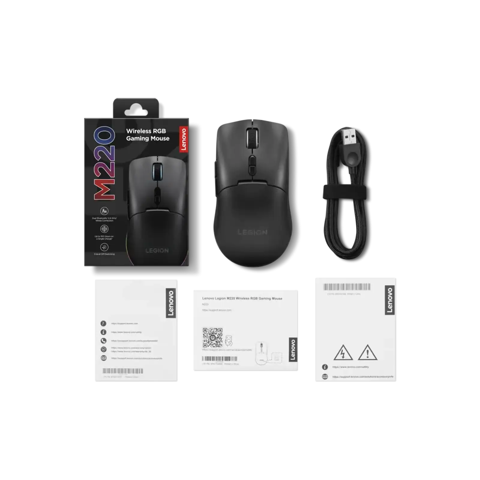 Миша Lenovo Legion M220 Wireless RGB Gaming Mouse GY51U28359 UA