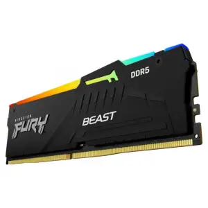 Модуль пам'яті KINGSTON 64GB DDR5 5600MHz Fury Beast RGB XMP (2x32) KF556C40BBAK2-64 UA
