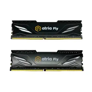 Модуль пам'яті Atria Fly Black 32 Gb (2x16) DDR4 3200 MHz Fly Black (UAT43200CL18BK2/32) UA