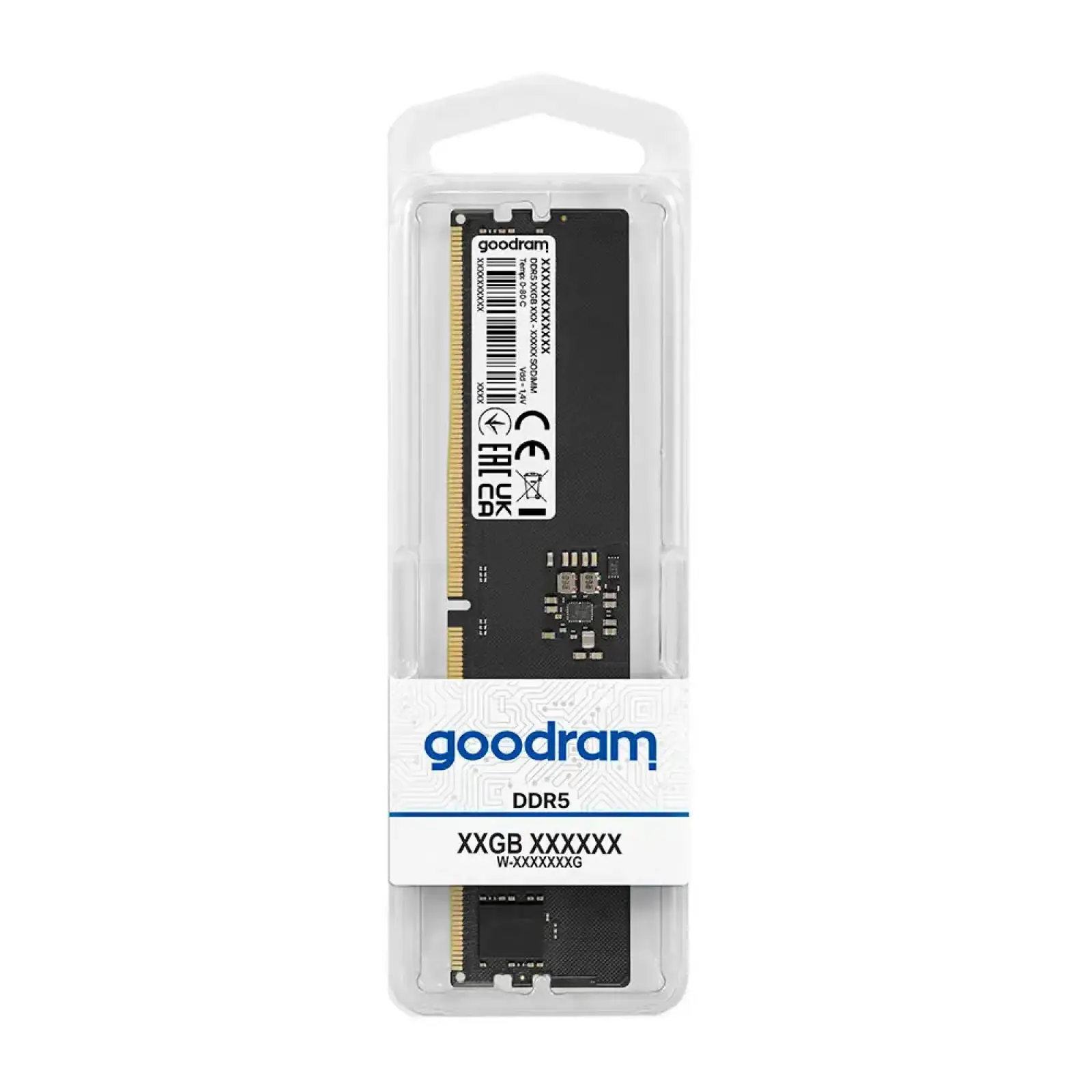 Модуль пам'яті GOODRAM 8Gb DDR5 5600MHz GR5600D564L46S/8G UA