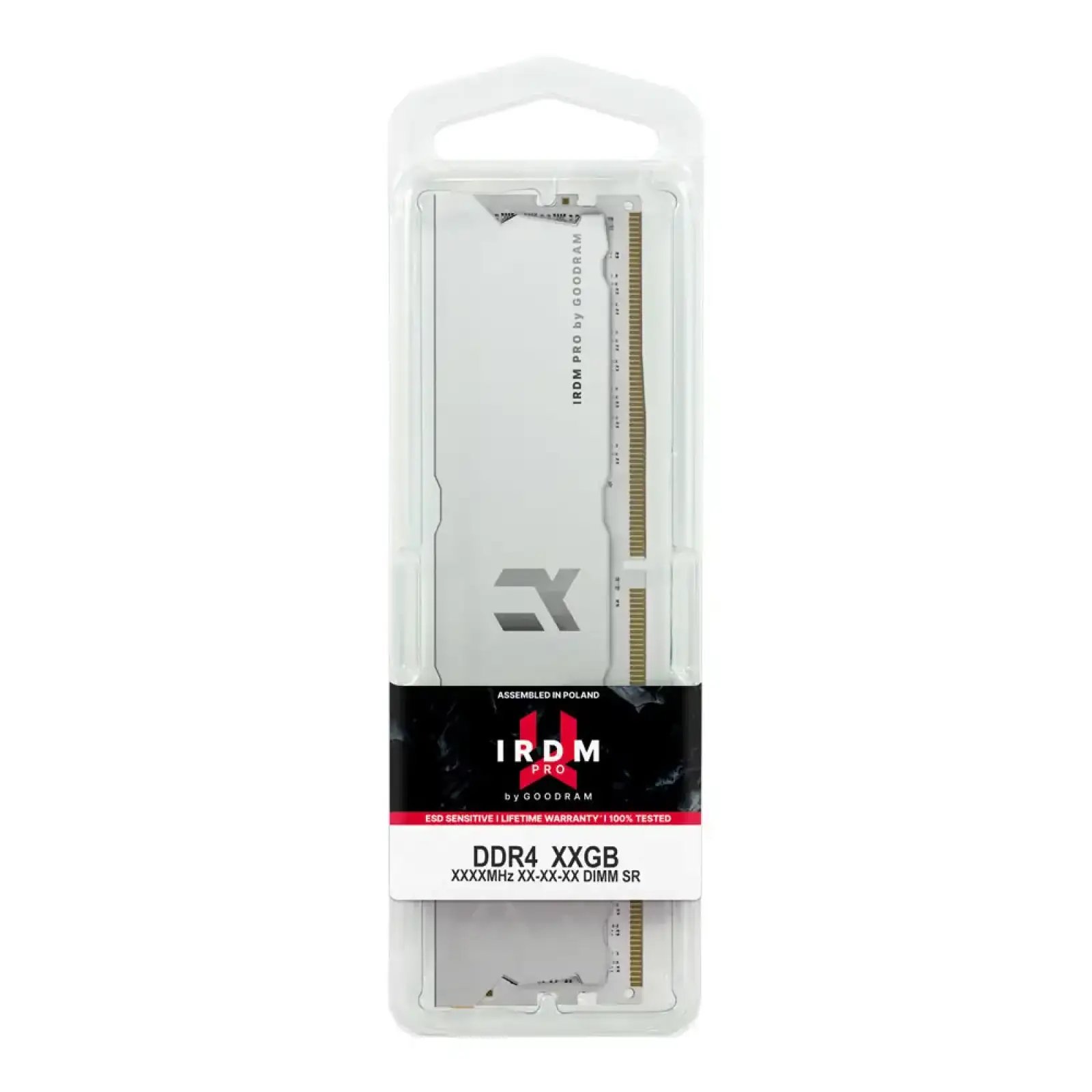 Модуль пам'яті GOODRAM 8Gb DDR4 3600MHz IRDM PRO White IRP-W3600D4V64L18S/8G UA