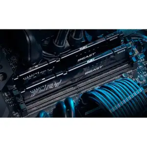 Модуль пам'яті KINGSTON 32Gb DDR5 6400MHz Fury Beast Black (2x16) EXPO KF564C32BBEK2-32 UA