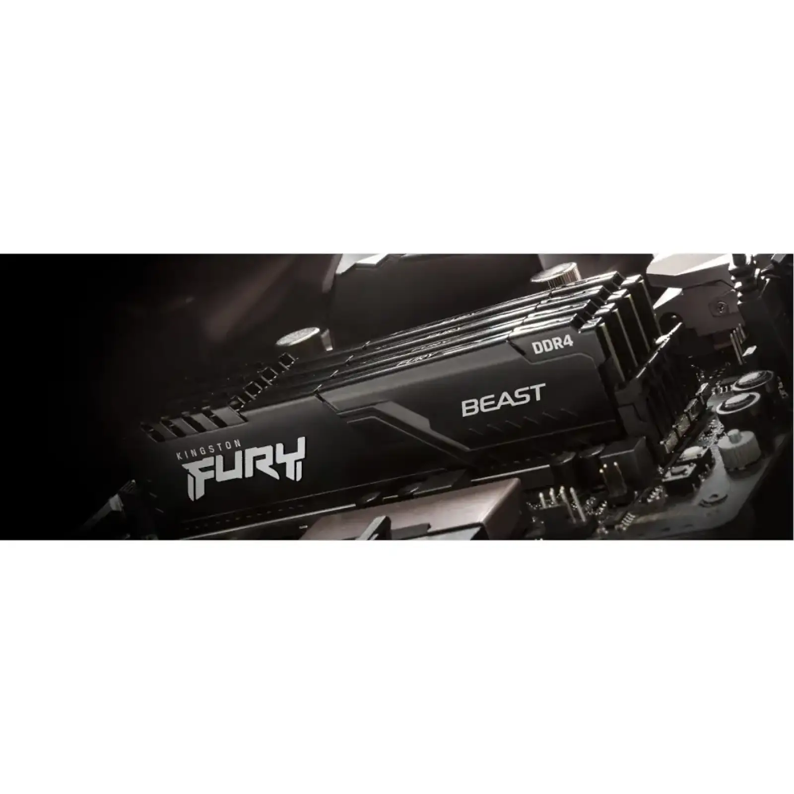 Модуль пам'яті KINGSTON 16Gb DDR4 3200MHz Fury Beast (2x8) KF432C16BBK2/16WP UA