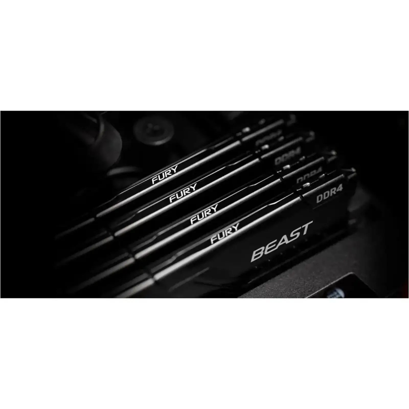 Модуль пам'яті KINGSTON 16Gb DDR4 3200MHz Fury Beast (2x8) KF432C16BBK2/16WP UA