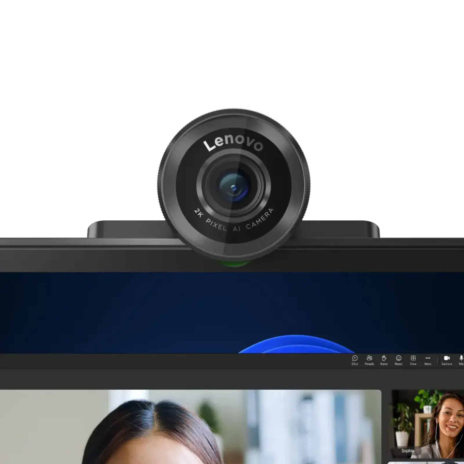Вебкамера Lenovo QHD Webcam (4XC1Q25245) UA