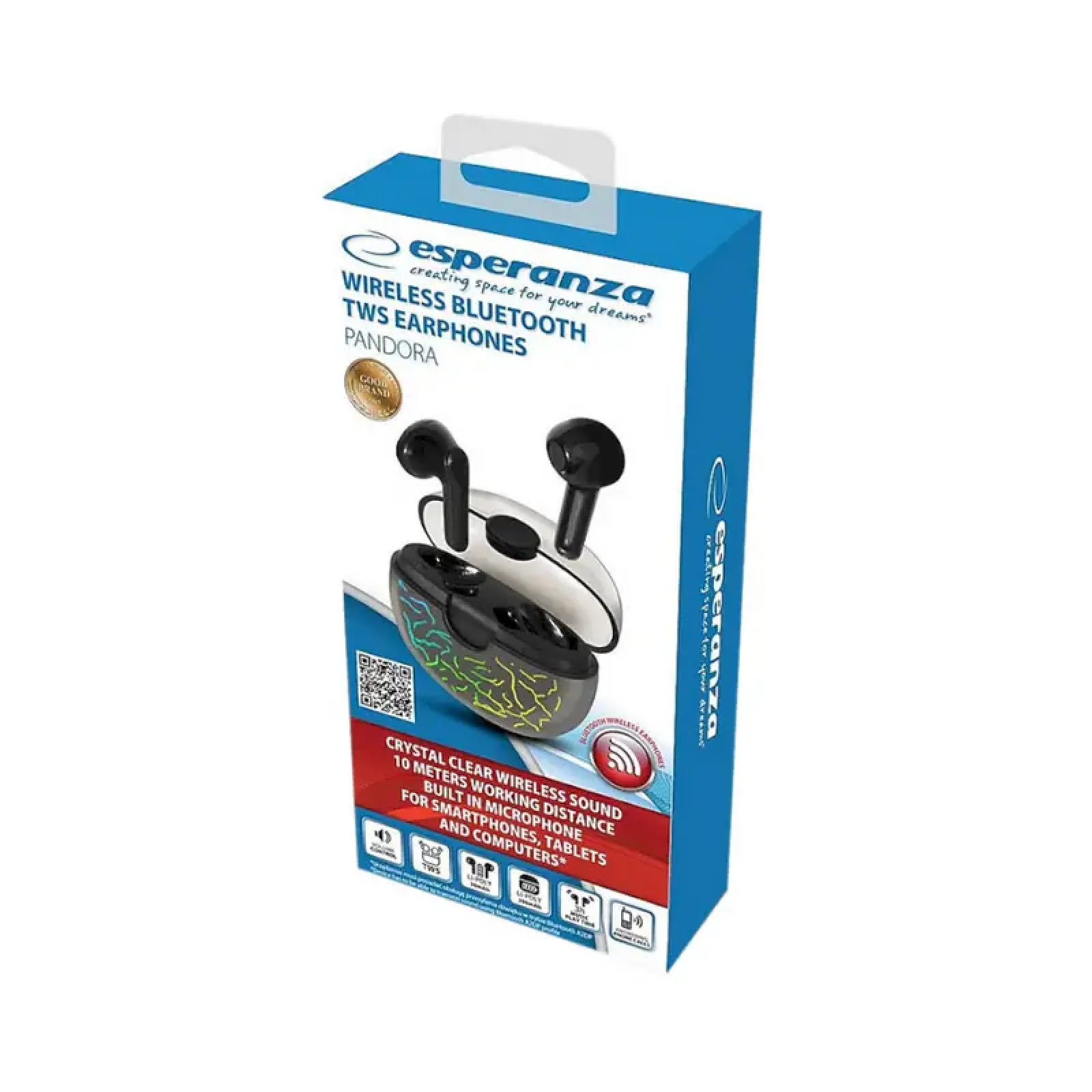 Наушники ESPERANZA Pandora Black (EH224K) UA