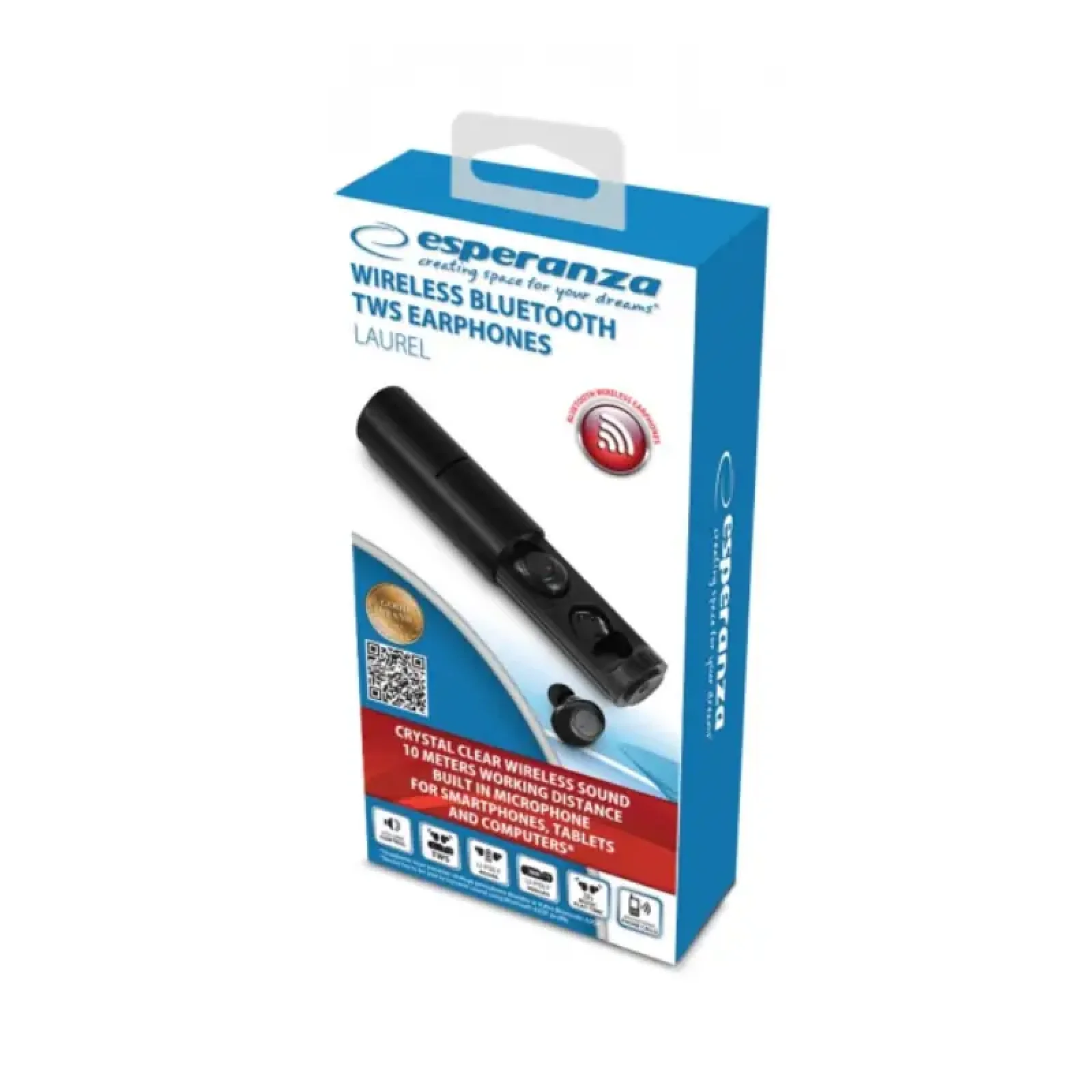 Наушники ESPERANZA Laurel Black (EH227K) UA