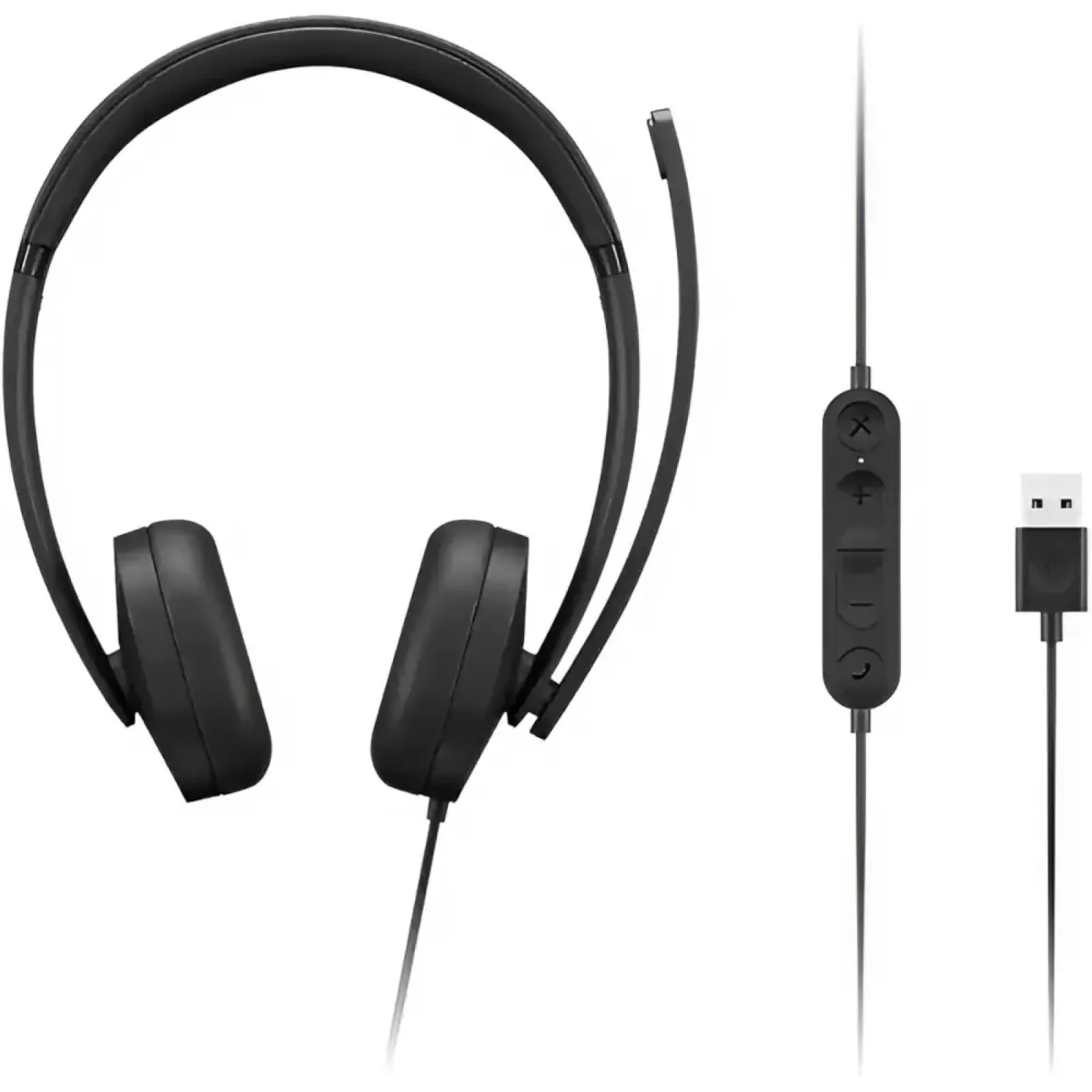 Гарнітура Lenovo USB-A Wired Stereo Headset Gen 2 (4XD1P83425) UA