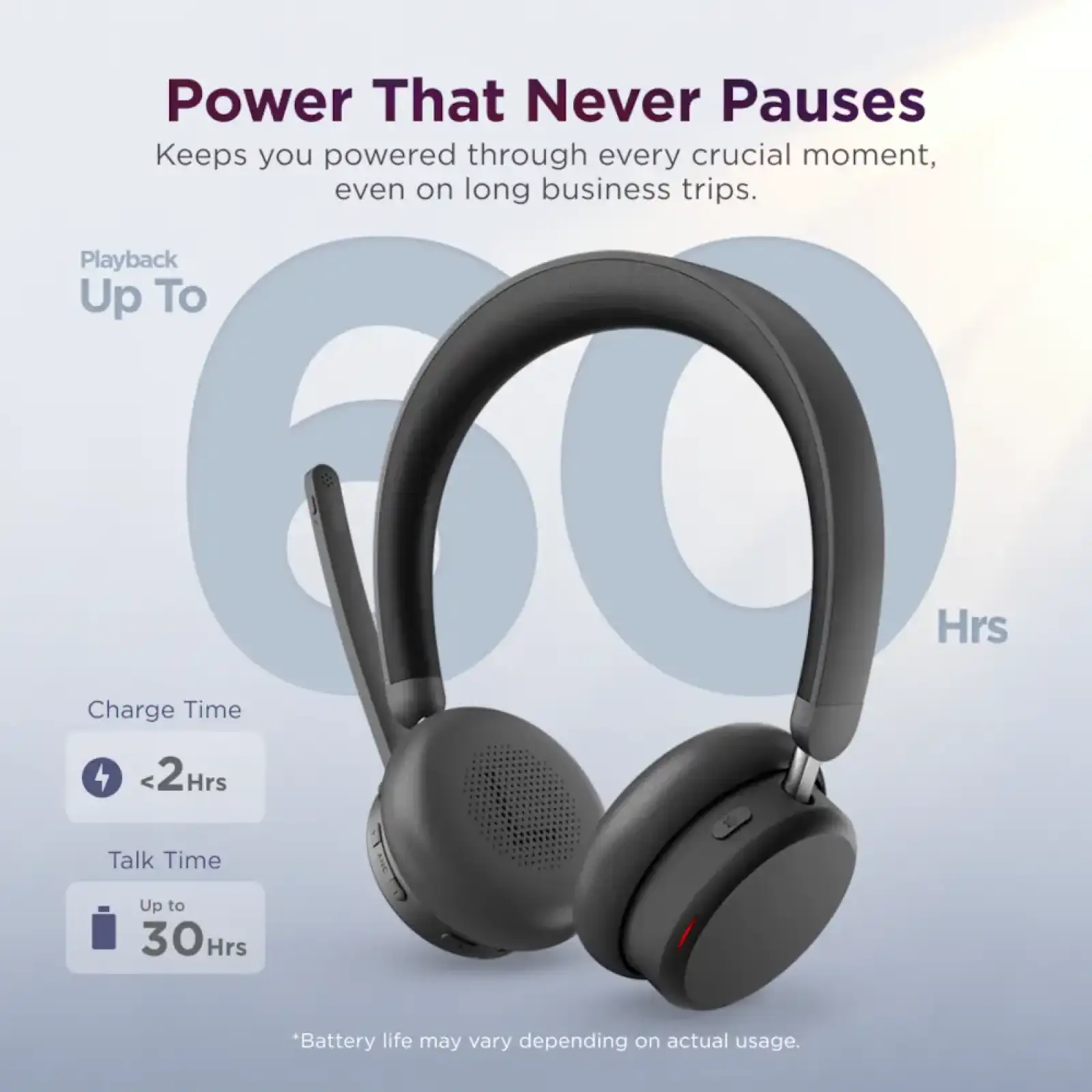 Гарнитура Lenovo Dual-Mode Wireless ANC Headset 6550 (4XD1S19777) UA