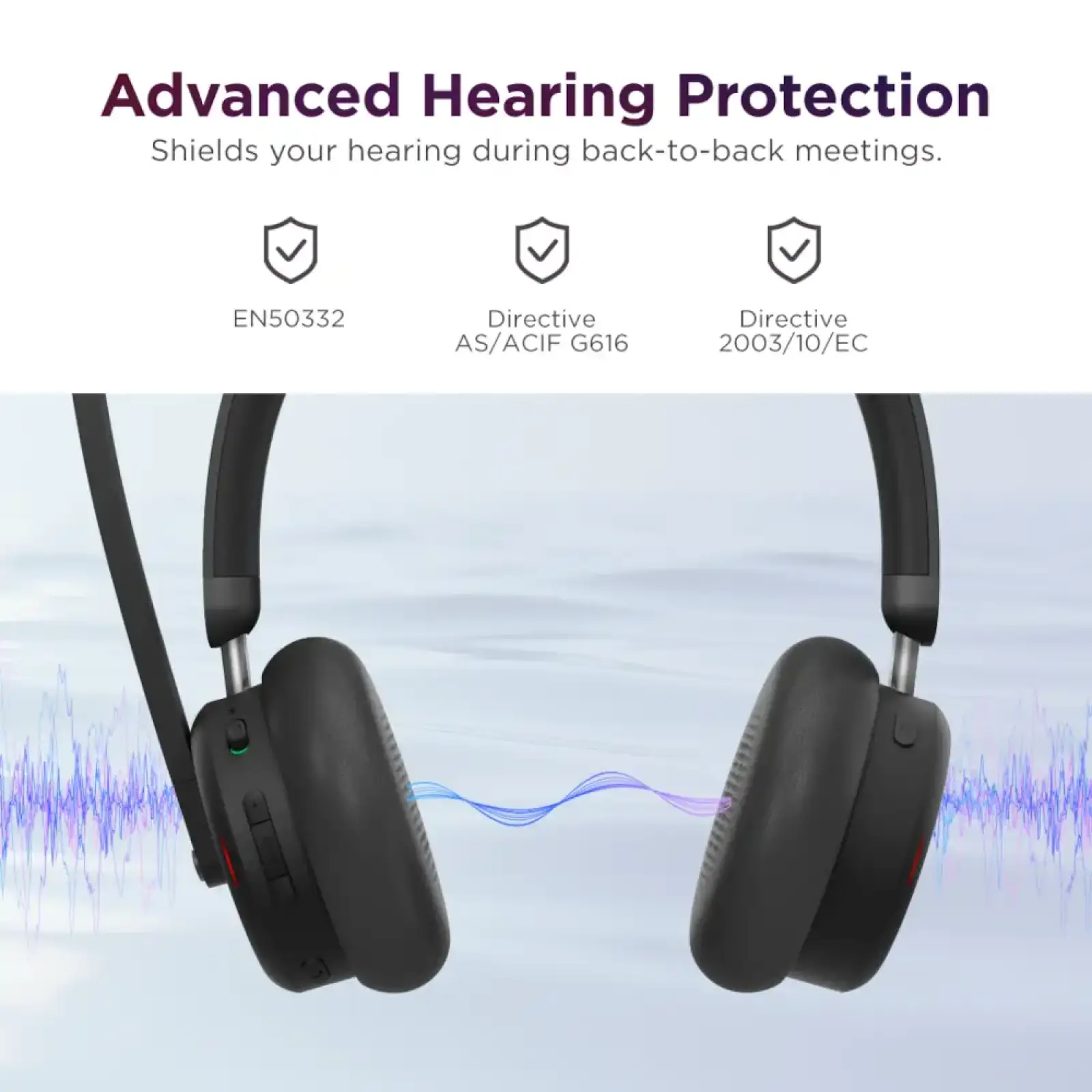 Гарнитура Lenovo Dual-Mode Wireless ANC Headset 6550 (4XD1S19777) UA
