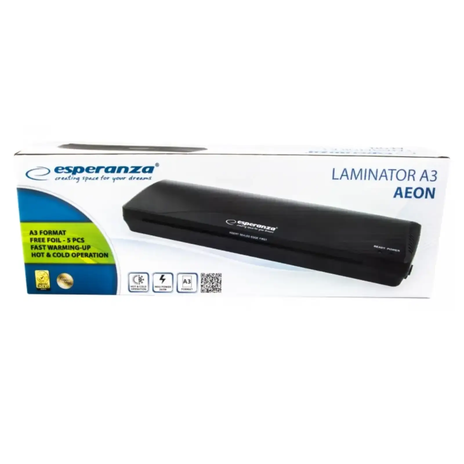 Ламінатор ESPERANZA A3 Aeon EFL003 UA