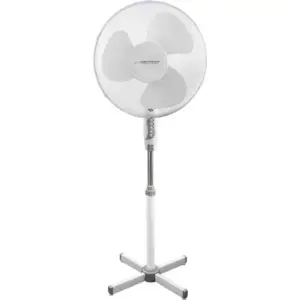 Вентилятор ESPERANZA підлоговий, білий, 3 швидкості, 3 лопас ті, управління кнопкове EHF001WW UA