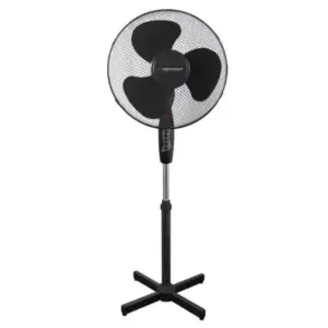 Вентилятор ESPERANZA підлоговий, чорний, 3 швидкості, 3 лопа сті, управління кнопкове EHF001KK UA