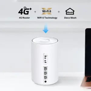 Домашня Mesh система з 4G+ Tp-Link, Deco X10-4G(1- pack) Deco X10-4G(1-pack) UA