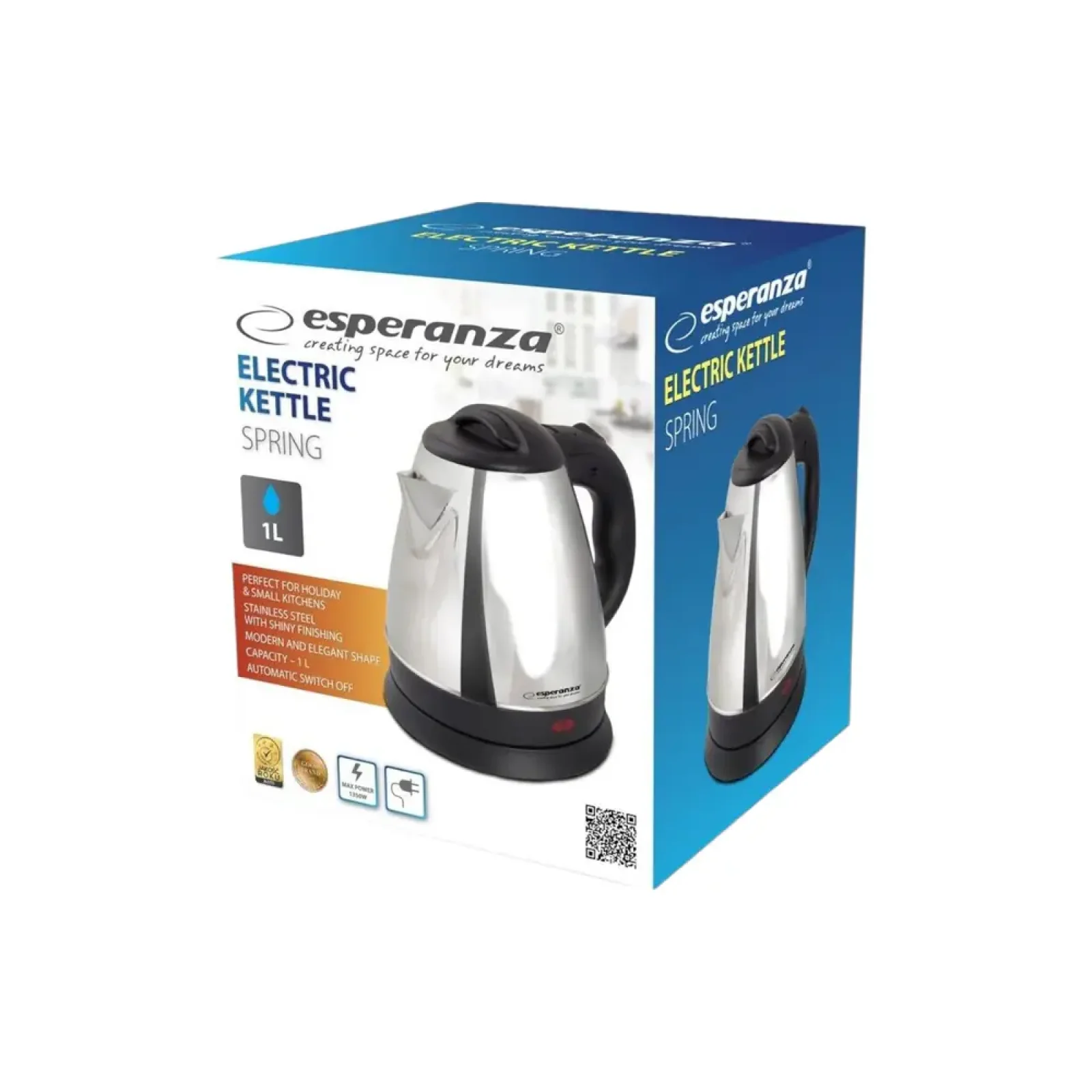Електрочайник ESPERANZA EKK116S UA