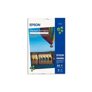 EPSON Фотопапір A4 преміум-класу напівглянцевий, 251 г/м ², 20 аркушів C13S041332 UA