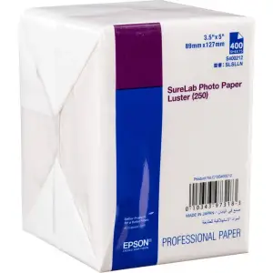 Фотопапір EPSON SureLab Luster 250г/м2 9см x13см 400 арк ушів C13S400212 UA