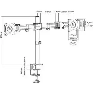Кронштейн ITech MBS-12F UA