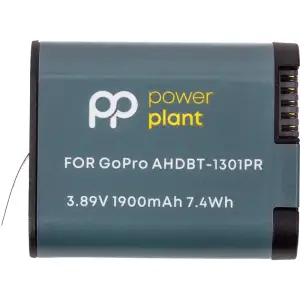 Акумулятор PowerPlant для GoPro Hero 13 1900mAh (CB971527)
